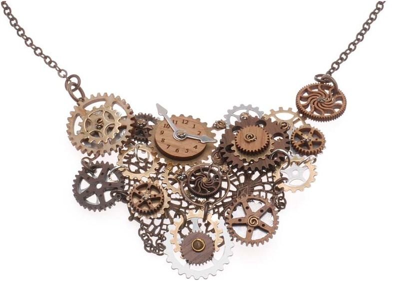steampunk necklace tutorial 1